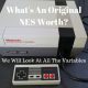 a picture of what an original nes is worth today